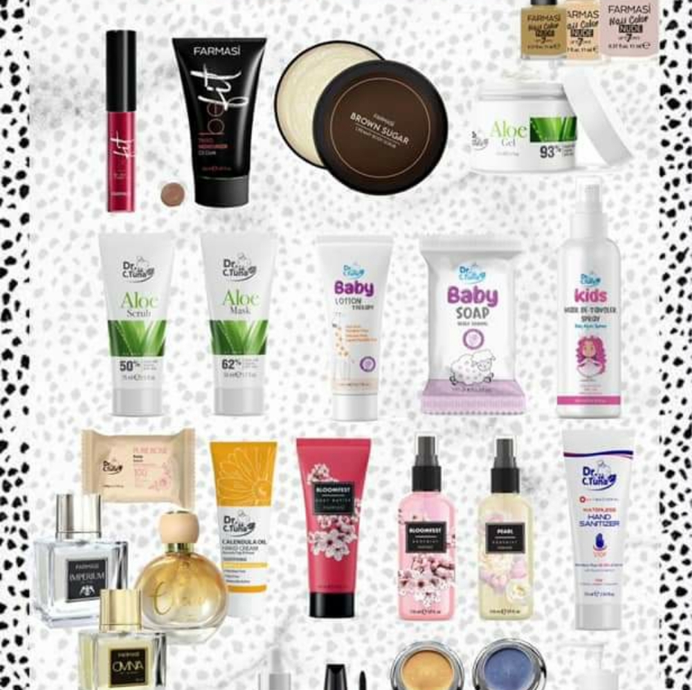 Variety of Farmasi products